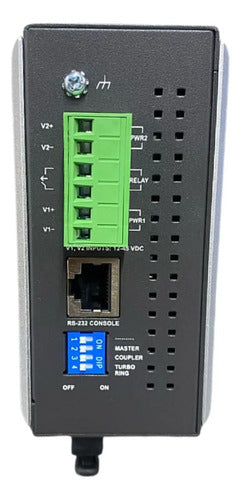 Switch Gerenciável Ethernet 8 P. Eds-408a-mm-sc V1.4.1 Moxa