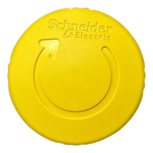 Cabeçote Para Botão 22mm Plástico Zb5as55 Am Schneider Amarelo Não Informado