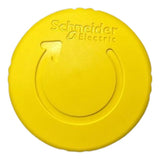 Cabeçote Para Botão 22mm Plástico Zb5as55 Am Schneider Amarelo Não Informado