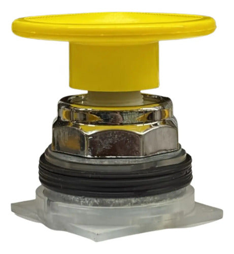 Botão 30mm 1naf Amarelo 9001kr25yh13 Schneider Amarelo