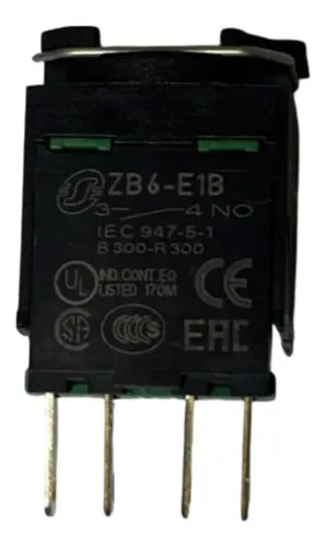 Botao Luminoso 16mm Verde Redondo 1na Xb6aw3b1b Schneider 12/24v