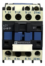 Contator Tripolar 60hz 220v Lc1d1801m6 Telemecanique 220v