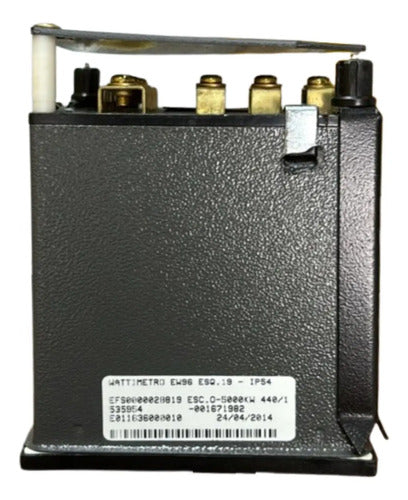 Wattimetro Ew96 Esq. 19 6000/5a 440/115v Trmv 3806kw Kron