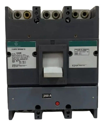 Disjuntor Tripolar Tjd434250 250a 240v GE