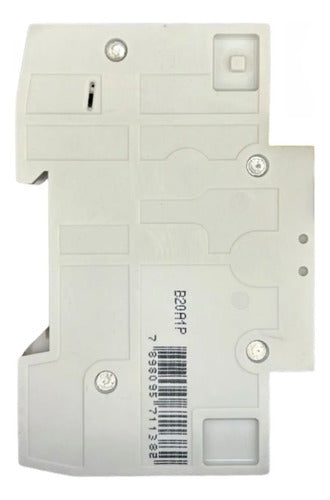 Kit De 6 Disjuntor Termomagnético 1p 20a 5sx1120-6 B Siemens