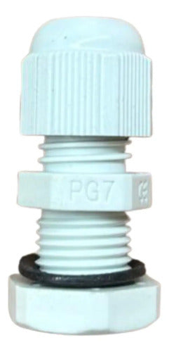 Kit Com 30 Peças: Prensa Cabo S799li Cinza Pg7 Steck