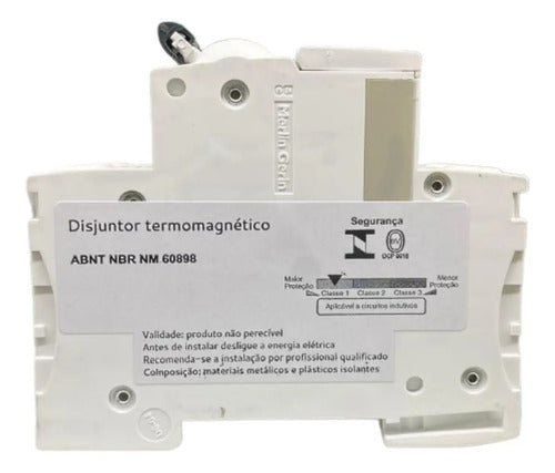 Disjuntor Acti9 Ic60n 2p 2a Curva C A9f74202 Schneider