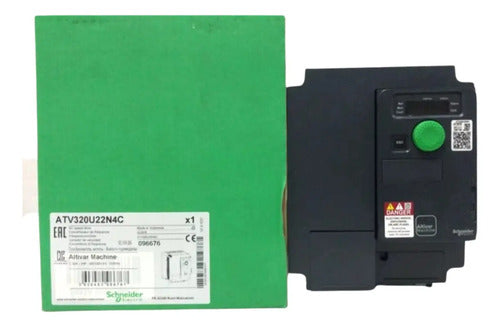 Inversor De Frequência 380-480 Vac Atv320u22n4c Schneider 380-480 Vac