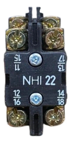 Bloco De Contato Nhi22-nzm4/6 2naf Moeller 550