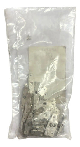 Kit Com 100: Terminal Lingueta De Fixação Dupla Lf4737 0