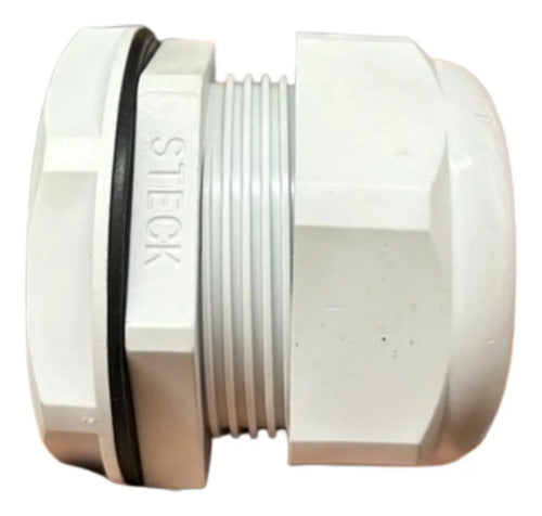 Kit Com 2 Peças: Prensa Cabo 2'' S857ci Cinza Bsp2 Steck