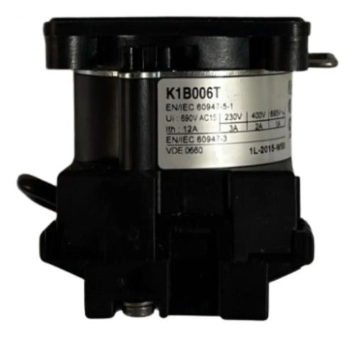 Bloco Para Comutador Rotativo Inversor K1b006t Schneider Preto 690v