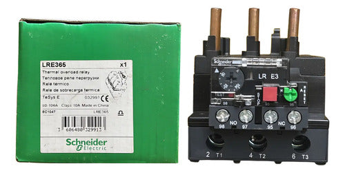 Relé Eletrônico De Sobrecarga Térmica Lre365 Schneider -