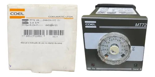 Rele Tempo Mt72w-r-cn 03seg/min Mt72w 24/240v Coel