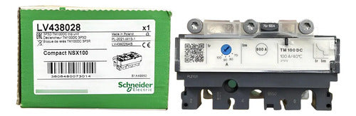 Disparador Nsx100 Tm100dc 100a Lv438028 Schneider -