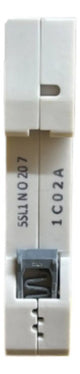 Kit Com 2: Disjuntor Unipolar 2a Curva C 5sl1102-7mb Siemens