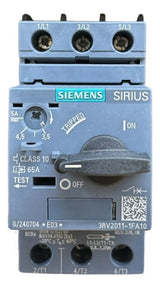 Disjuntor Motor 3rv2011-1fa10 3,5-5,0a Siemens - 50/60hz