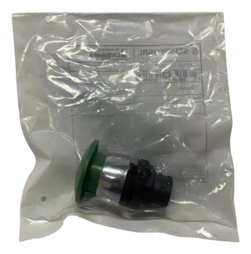Kit Com 2: Botão C2 36/05 Cogumelo 22 Mm Verde Ace Schmersal