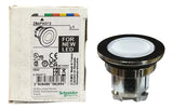Cabeçote Para Botão Luminoso Faceado Bc Zb4fw313 Schneider Branco 0