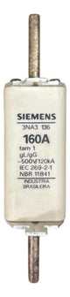 Fusível Nh01 Retardado 160a 500v 3na3136 Siemens 500v