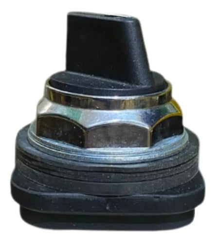 Frontal Comutador Zb3bd2 2pos 30mm Schneider Preto
