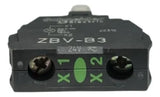Kit Com 2: Bloco De Contato Led Lumin. Verde Zbvb3 Schneider