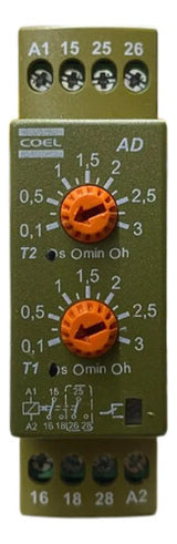 Rele Tempo Ad 3s Ad-hcs 94/242vca Coel 242vca