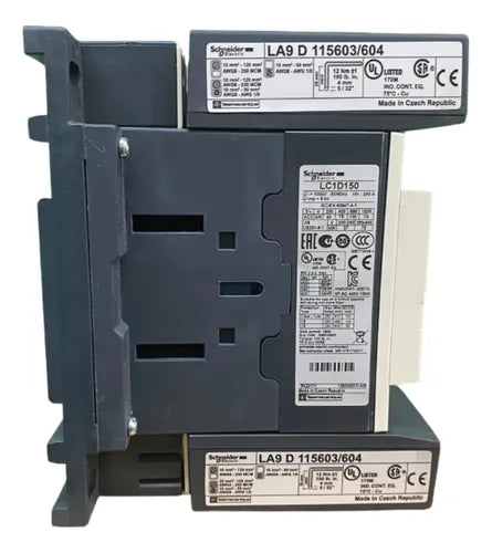 Contator 3p 150a 120vca 50/60hz 1na+1nf Lc1d150g7 Schneider 120vca
