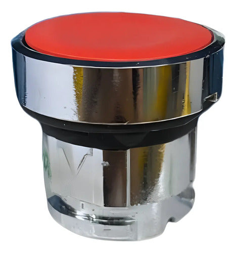 Kit Com 3: Cabeçote Para Botão 22mm Vm Zb4ba4 Schneider Vermelho -