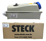 Tomada De Sobrepor 3p+t 125a 200/250v 9h Azul S4609b Steck Azul