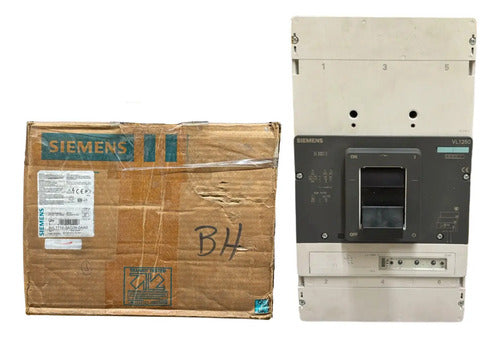 Disjuntor Tripolar 1000a 3vl7710-3ag36-0aa0 Siemens 415vac 50 60 Hz