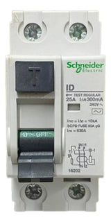 Interruptor Diferencial Dr 2p 25a 300ma 16202 Schneider