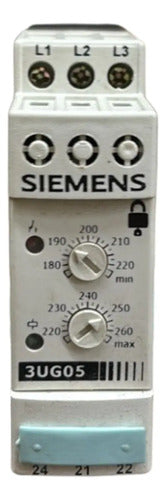 Relé 220vca 50/60hz 3ug0541-2bn05 Siemens 220vca
