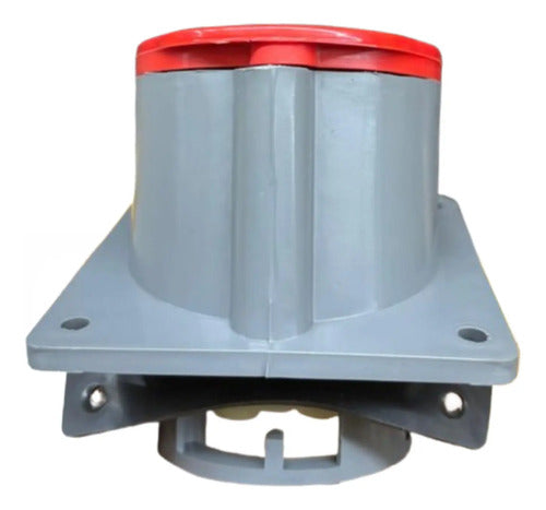 Kit C/ 2 Pçs: Tomada 3p+t 32a 380/440v Vermelho S4246 Steck Vermelho