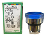 Cabeçote Para Botão Luminoso Ø22mm Azul Zb4bw36 Schneider Azul -