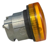 Kit Com 2 Peças: Cabeçote Para Sinalizador Zb4bv05 Schneider Laranja -