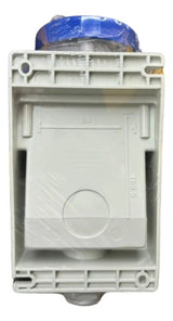 Tomada Sobrepor N4509 63a 3p+t 200/250v 9h Ip67 Azul Steck Azul