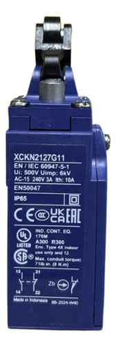 Chave Fim De Curso Xckn2127g11 Telemecanique Azul