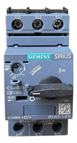 Disjuntor Motor 3rv2021-1ja10 7,0-10,0a Siemens - 50/60hz