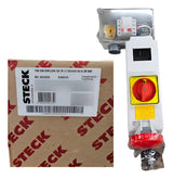 Tomada S4506d24 Steck Sobreposição Surelock 63a 6h 3p + T Vermelho