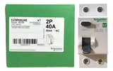 Interruptor Diferencial 2p 40a 30ma Rccb Ez9r06240 Schneider