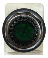 Botão 30mm Metálico 1naf Verde 9001k2l38lggh13 Schneider Verde -