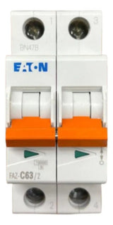 Disjuntor Bipolar Faz-c63/2-sa 63a Eaton