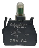 Bloco Contato Luminoso Led Vermelho 110vca Zbvg4 Schneider Vermelho 110vca