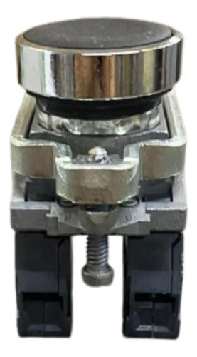 Botão Ø22mm Metálico Preto Na+nf Xb4ba25 Schneider Preto -
