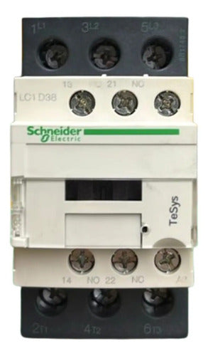 Contator Tesys 3p 38a Ac-3 380vca 1na+1nf Lc1d38q7 Schneider 380v