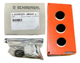 Botoeira Dgp3 Alumínio Com 3 Furos De 30mm Ace Schmersal Laranja