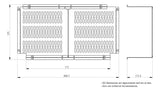 Painel De Isolamento Lvs04976 Schneider Prismaset