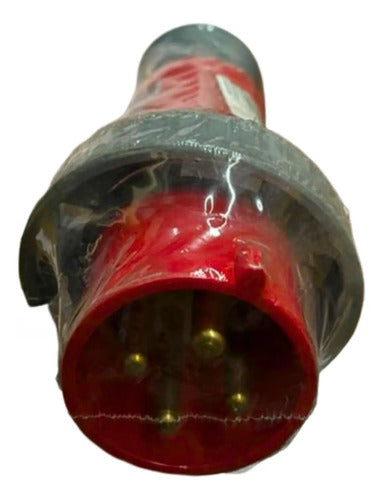 Plug N4276w 3p+t 32a 380/440v 6h Vermelho Ip67 Steck 440v