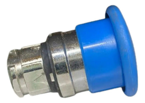 Cabeçote Para Botão Ø22mm Metálico Azul Zb4bc6 Schneider Azul 0